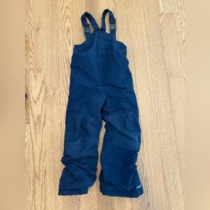 Lands' End Navy Snowpants